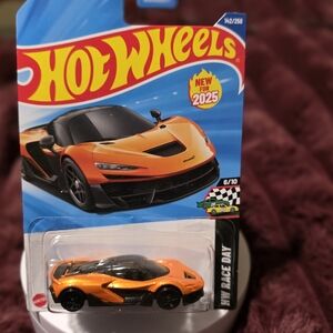 Orange Race Car Toy